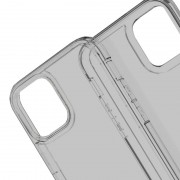TPU чехол Epic Transparent 2,00 mm для Apple iPhone 12 Pro/12 (6.1"), Серый (прозрачный)