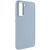 TPU чехол Bonbon Metal Style для Samsung Galaxy S21 FE, Голубой / Mist blue
