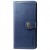 Кожаный чехол книжка GETMAN Gallant (PU) для Samsung Galaxy S21 FE, Синий