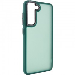 Чохол TPU+PC Lyon Frosted для Samsung Galaxy S21 FE, Green