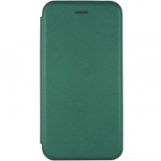 Шкіряний чохол (книга) Classy для Samsung Galaxy S21 FE, Зелений