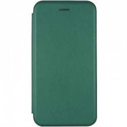 Кожаный чехол (книжка) Classy для Samsung Galaxy S21 FE, Зеленый