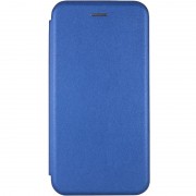 Шкіряний чохол (книга) Classy для Samsung Galaxy S21 FE, Синій