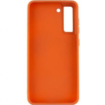 TPU чехол Bonbon Metal Style для Samsung Galaxy S21 FE, Оранжевый / Papaya - Samsung - изображение 2