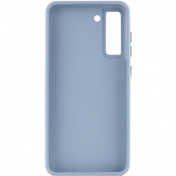 TPU чохол Bonbon Metal Style для Samsung Galaxy S21 FE, Блакитний / Mist blue - Samsung - зображення 2 