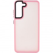 Чохол TPU+PC Lyon Frosted до Samsung Galaxy S21 FE, Pink