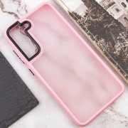 Чохол TPU+PC Lyon Frosted до Samsung Galaxy S21 FE, Pink
