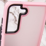 Чехол TPU+PC Lyon Frosted для Samsung Galaxy S21 FE, Pink