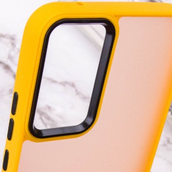 Чехол TPU+PC Lyon Frosted для Samsung Galaxy S20 FE, Orange - Samsung Galaxy S20 FE - изображение 4