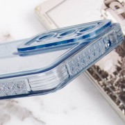 Чохол TPU Starfall Clear Samsung Galaxy S20 FE, Блакитний