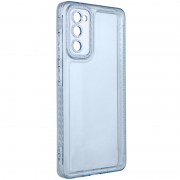 Чехол TPU Starfall Clear для Samsung Galaxy S20 FE, Голубой