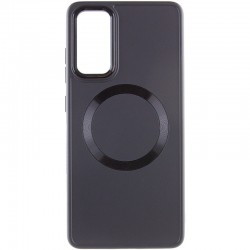 TPU чохол Bonbon Metal Style with MagSafe для Samsung Galaxy S20 FE, Чорний / Black