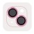 Захисне скло Metal Shine на камеру (в упак.) Apple iPhone 15 (6.1") / 15 Plus (6.7"), Рожевий / Pink