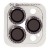 Захисне скло Metal Shine на камеру (в упак.) Apple iPhone 15 Pro (6.1") / 15 Pro Max (6.7"), Темно-Сірий / Graphite