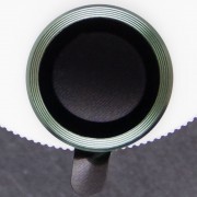 Захисне скло Metal Classic на камеру (в упак.) Apple iPhone 12 / 12 mini / 11, Зелений / Dark green