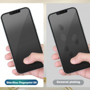 Захисне 2.5D скло Blueo Corning Gorilla Glass для Apple iPhone 15 Pro (6.1"), Чорний