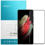 Захисне скло для Samsung Galaxy S21 Ultra Nillkin (CP+ max 3D) (Чорний)