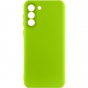 Чехол Silicone Cover Lakshmi Full Camera (A) для Samsung Galaxy S21, Салатовый / Neon Green