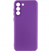 Чехол Silicone Cover Lakshmi Full Camera (A) для Samsung Galaxy S21, Фиолетовый / Purple