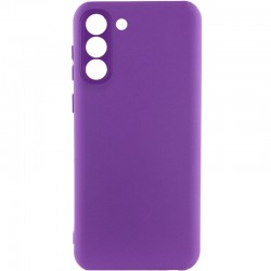 Чохол Silicone Cover Lakshmi Full Camera (A) для Samsung Galaxy S21, Фіолетовий / Purple