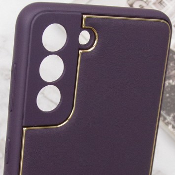 Кожаный чехол Xshield для Samsung Galaxy S21+, Фиолетовый / Dark Purple - Чехлы для Samsung Galaxy S21+ - изображение 3