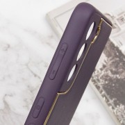 Шкіряний чохол Xshield для Samsung Galaxy S21+, Фіолетовий / Dark Purple