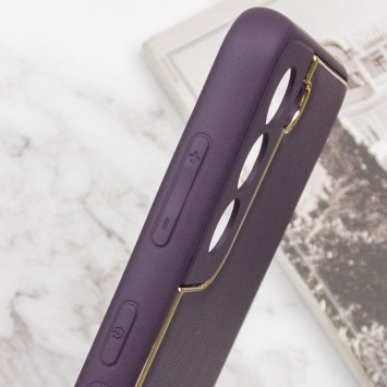 Кожаный чехол Xshield для Samsung Galaxy S21+, Фиолетовый / Dark Purple - Чехлы для Samsung Galaxy S21+ - изображение 4