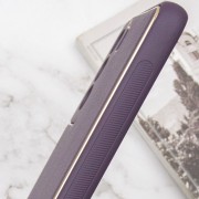 Шкіряний чохол Xshield для Samsung Galaxy S21+, Фіолетовий / Dark Purple