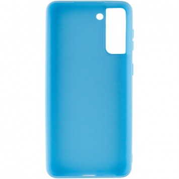 Силіконовий чохол Candy для Samsung Galaxy S21+ (Блакитний) - Чохли для Samsung Galaxy S21+ - зображення 1 