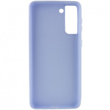 Силіконовий чохол Candy для Samsung Galaxy S21+ (Блакитний / Lilac Blue) - Чохли для Samsung Galaxy S21+ - зображення 1 