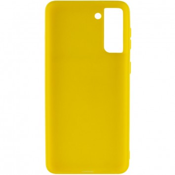 Силіконовий чохол Candy для Samsung Galaxy S21+ (Жовтий) - Чохли для Samsung Galaxy S21+ - зображення 1 