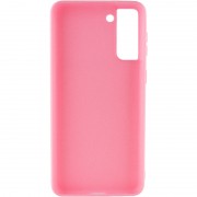 Силіконовий чохол Candy для Samsung Galaxy S21+ (Рожевий)
