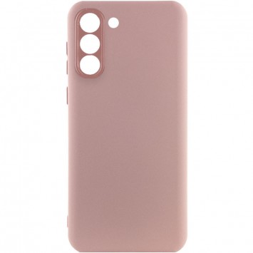 Чехол Silicone Cover Lakshmi Full Camera (A) для Samsung Galaxy S22, Розовый / Pink Sand