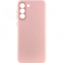 Чехол Silicone Cover Lakshmi Full Camera (A) для Samsung Galaxy S22, Розовый / Pink