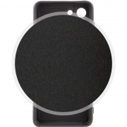 Чехол Silicone Cover Lakshmi Full Camera (A) для Samsung Galaxy S22+, Черный / Black
