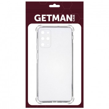TPU чехол GETMAN Ease logo усиленные углы для Samsung Galaxy S22+, Бесцветный (прозрачный) - Samsung Galaxy S22 Plus - изображение 1