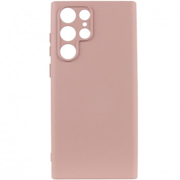 Чехол Silicone Cover Lakshmi Full Camera (A) для Samsung Galaxy S22 Ultra, Розовый / Pink Sand - Samsung Galaxy S22 Ultra - изображение 1
