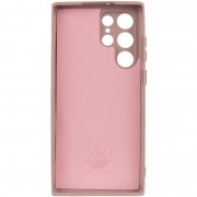 Чехол Silicone Cover Lakshmi Full Camera (A) для Samsung Galaxy S22 Ultra, Розовый / Pink Sand