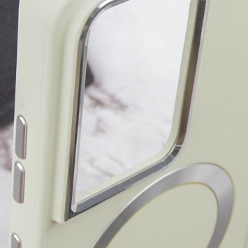 TPU чехол Bonbon Metal Style with MagSafe для Samsung Galaxy S22 Ultra, Белый / White - Samsung Galaxy S22 Ultra - изображение 4
