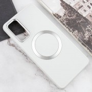 TPU чохол Bonbon Metal Style with MagSafe для Samsung Galaxy S22+, Білий / White