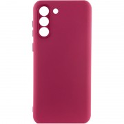 Чехол Silicone Cover Lakshmi Full Camera (A) для Samsung Galaxy S23, Бордовый / Marsala