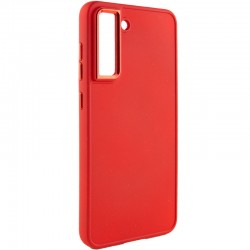 TPU чехол Bonbon Metal Style для Samsung Galaxy S23, Красный / Red