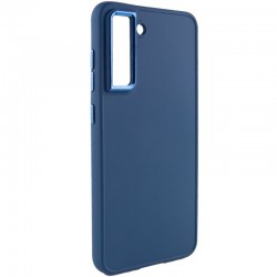 TPU чохол Bonbon Metal Style для Samsung Galaxy S23, Синій / Cosmos blue