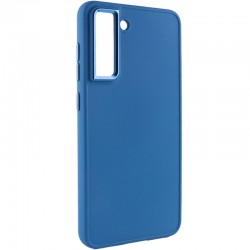 TPU чехол Bonbon Metal Style для Samsung Galaxy S23, Синий / Denim Blue