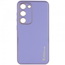 Кожаный чехол Xshield для Samsung Galaxy S23, Сиреневый / Dasheen
