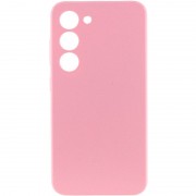 Чохол Silicone Cover Lakshmi Full Camera (AAA) для Samsung Galaxy S23, Рожевий / Light pink