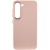 Кожаный чехол Bonbon Leather Metal Style для Samsung Galaxy S23, Розовый / Light pink