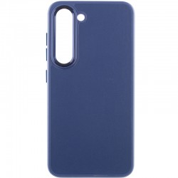 Шкіряний чохол Bonbon Leather Metal Style для Samsung Galaxy S23, Синій / Navy blue