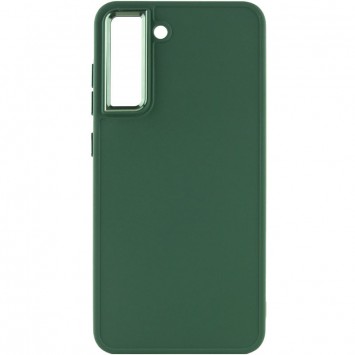 TPU чехол Bonbon Metal Style для Samsung Galaxy S23, Зеленый / Army green - Samsung - изображение 1