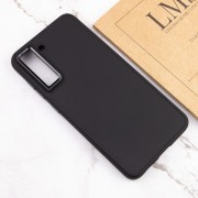 TPU чехол Bonbon Metal Style для Samsung Galaxy S23, Черный / Black